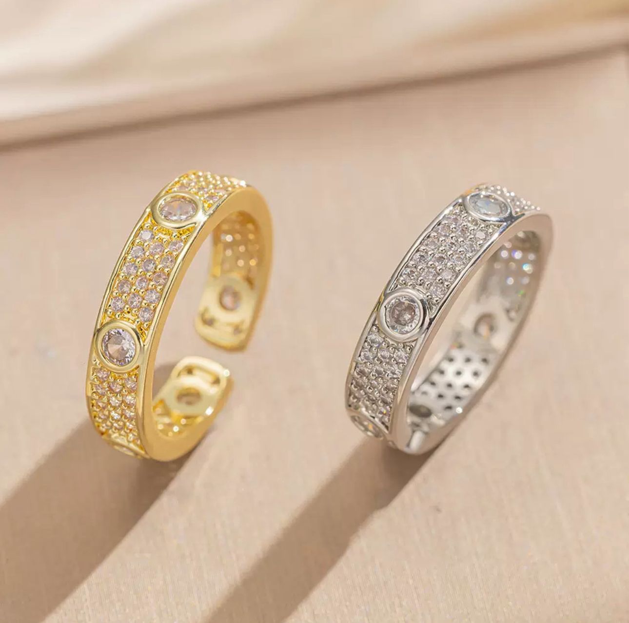 Zircon rings for women