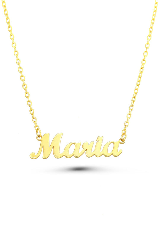 Custom Name Necklace in Sterling Silver