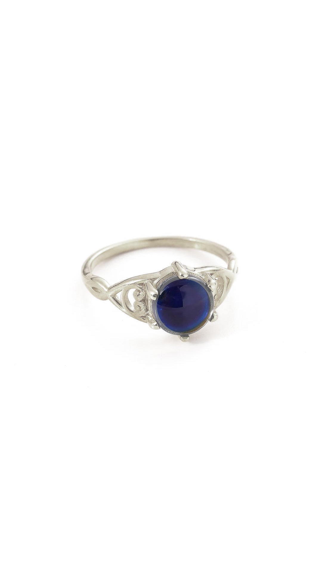925 Sterling Silver Color-Changing Mood Ring