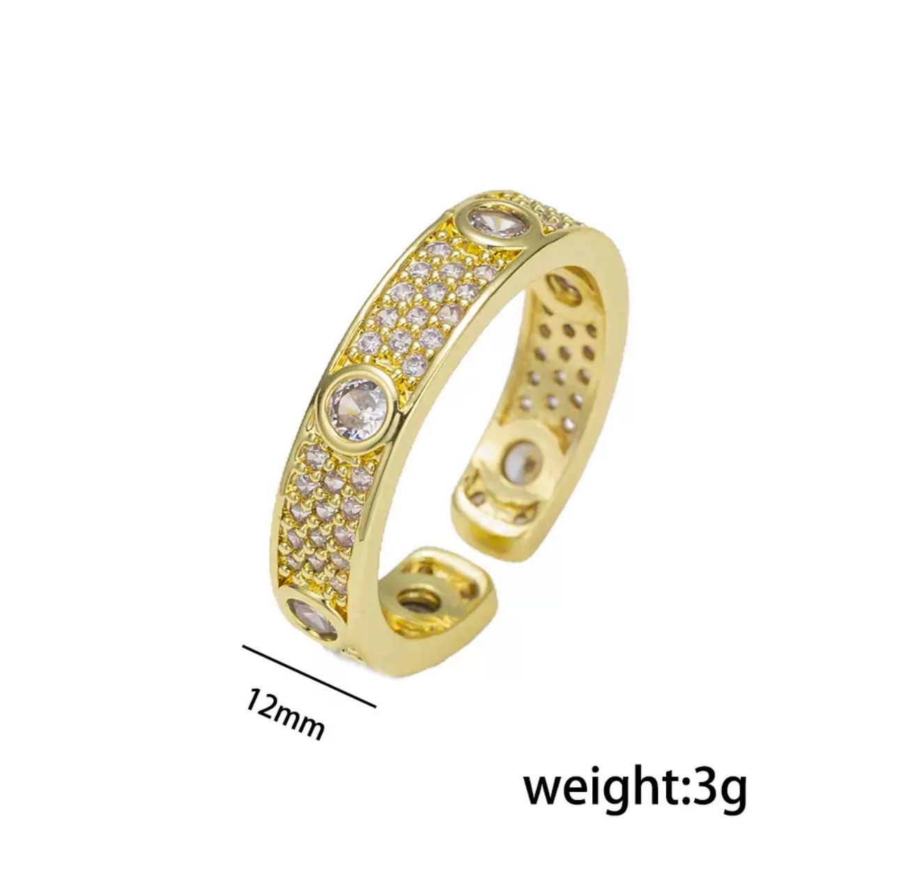Zircon rings for women