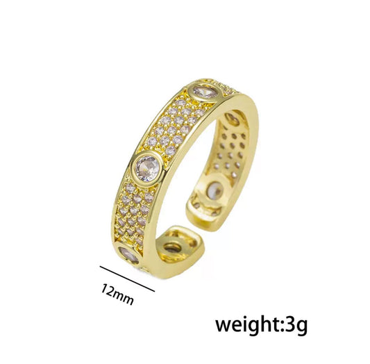 Zircon rings for women