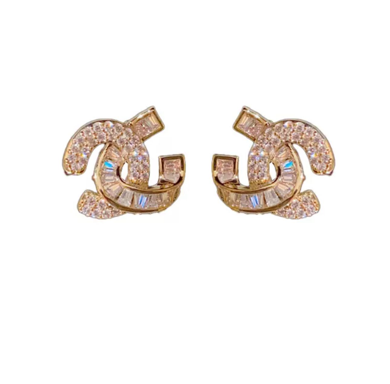 Double C earrings