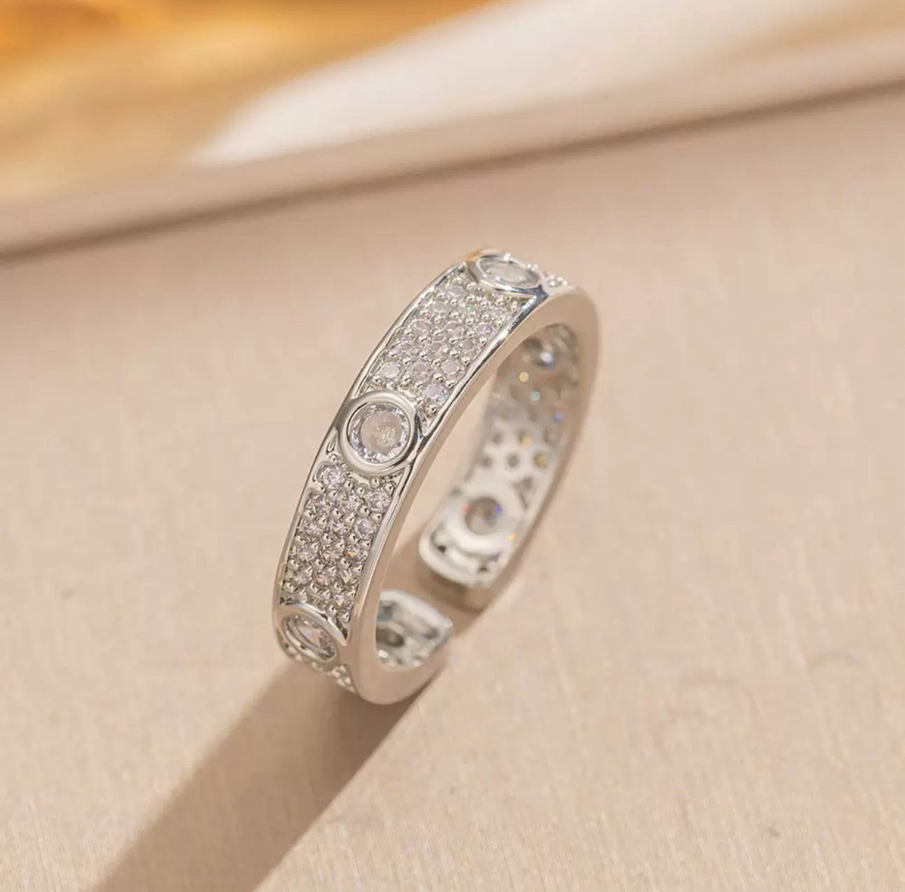 Zircon rings for women